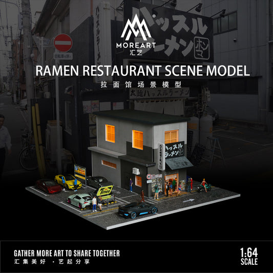 Mô hình diorama Ramen Restaurant góc ngoài