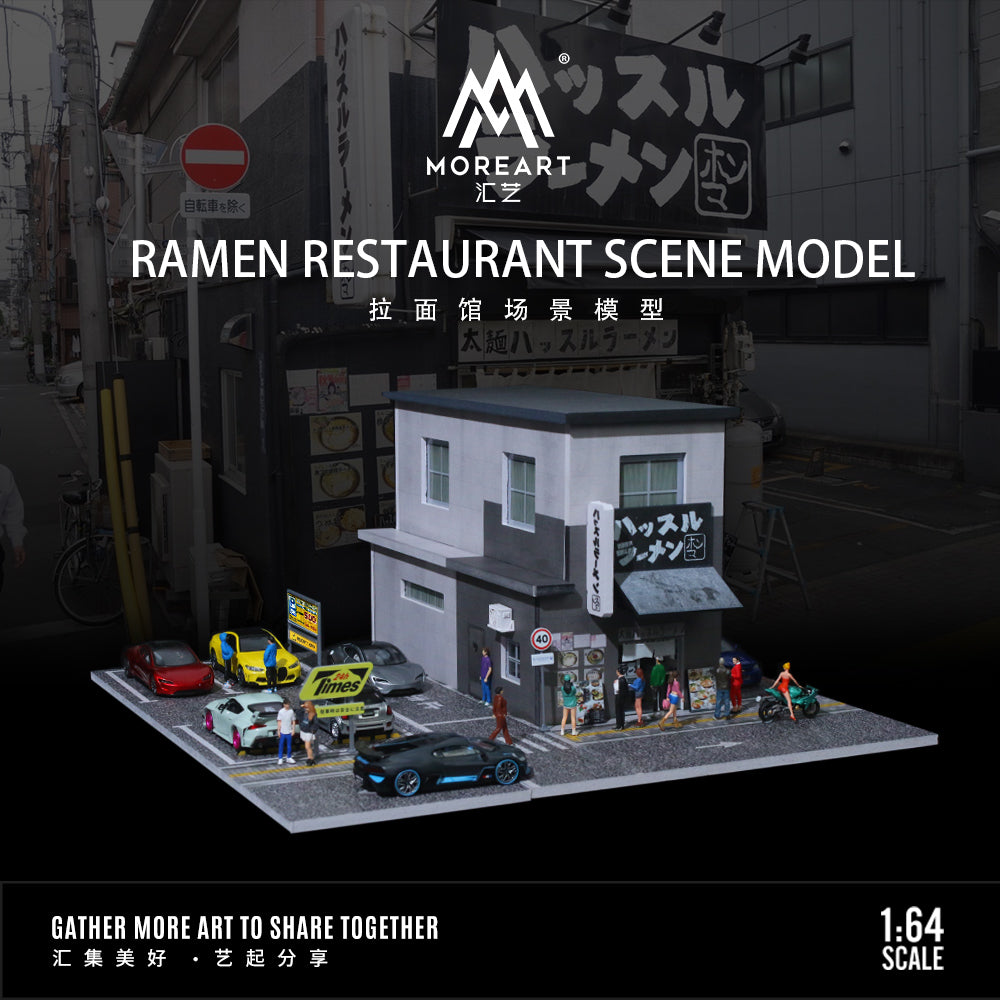 Mô hình diorama Ramen Restaurant góc trong
