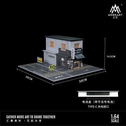 Mô hình diorama Ramen Restaurant tổng quan