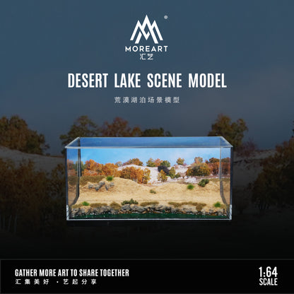 Toàn cảnh diorama Desert Lake Scene