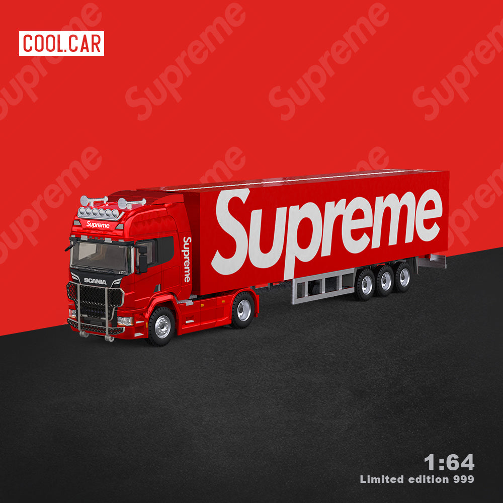 Góc trước xe Container Scania Supreme