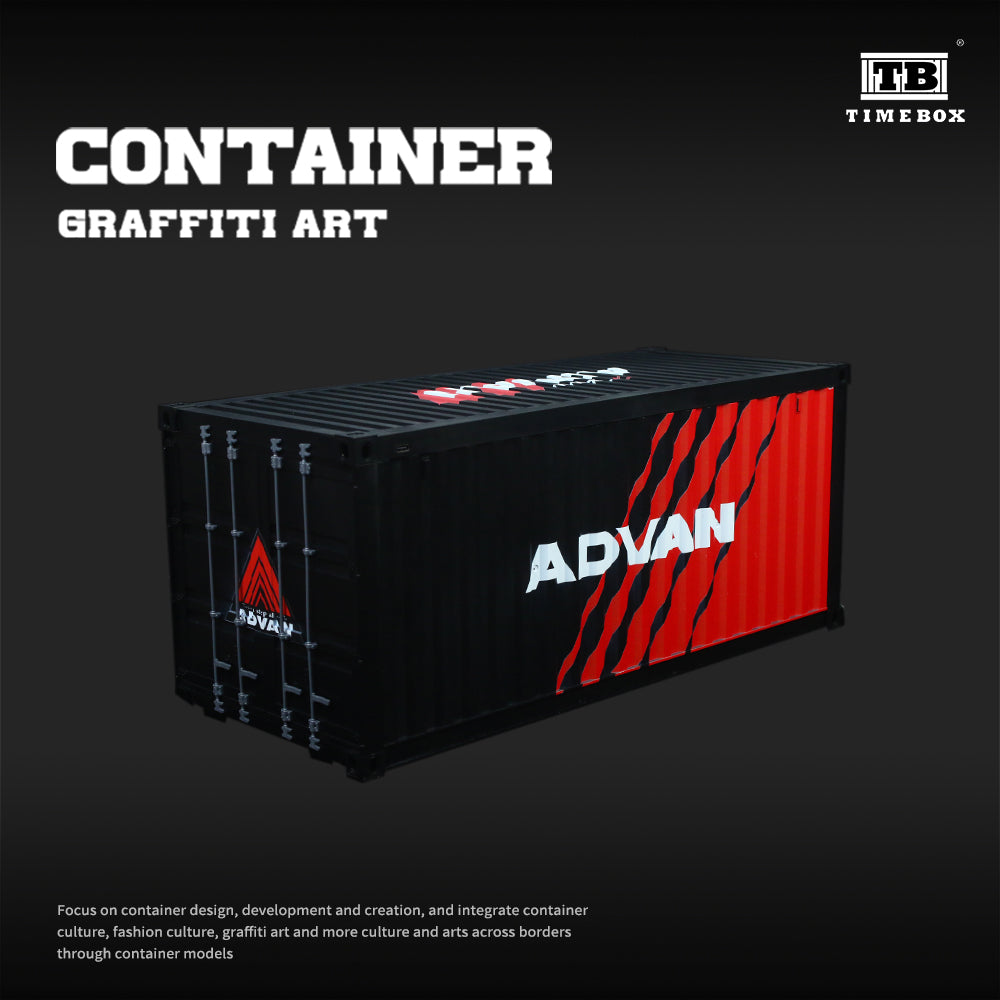 Diorama container ADVAN tỉ lệ 1:64