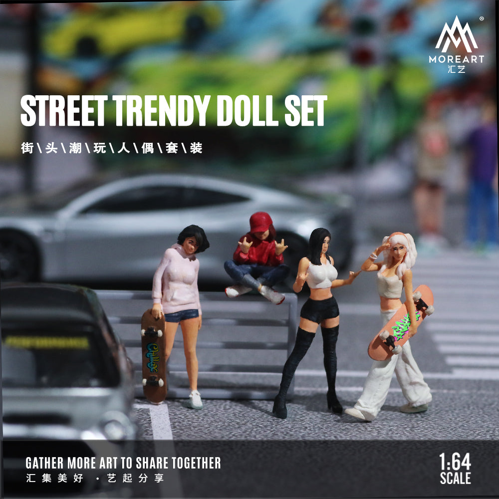 Mô hình tĩnh Street Style Doll Set