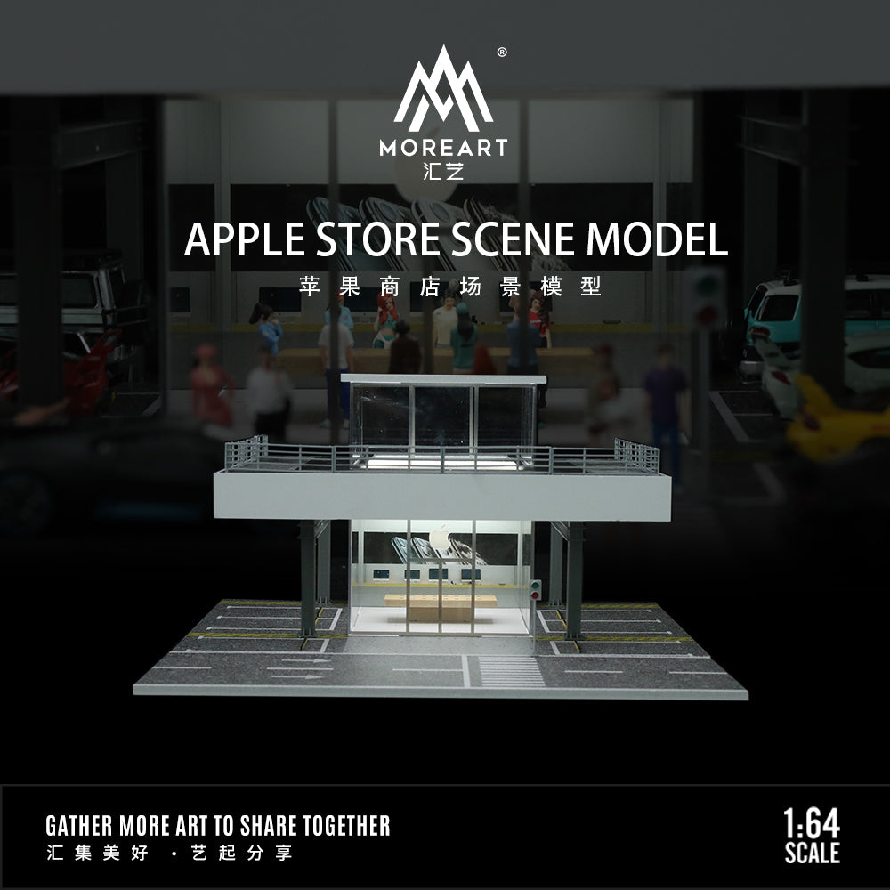 Mô hình diorama Apple Store MOREART 1:64