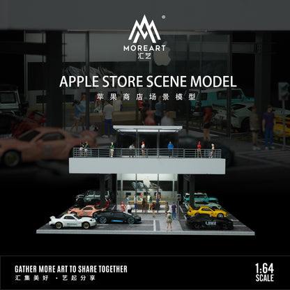 Diorama Apple Store tỉ lệ 1:64 có đèn