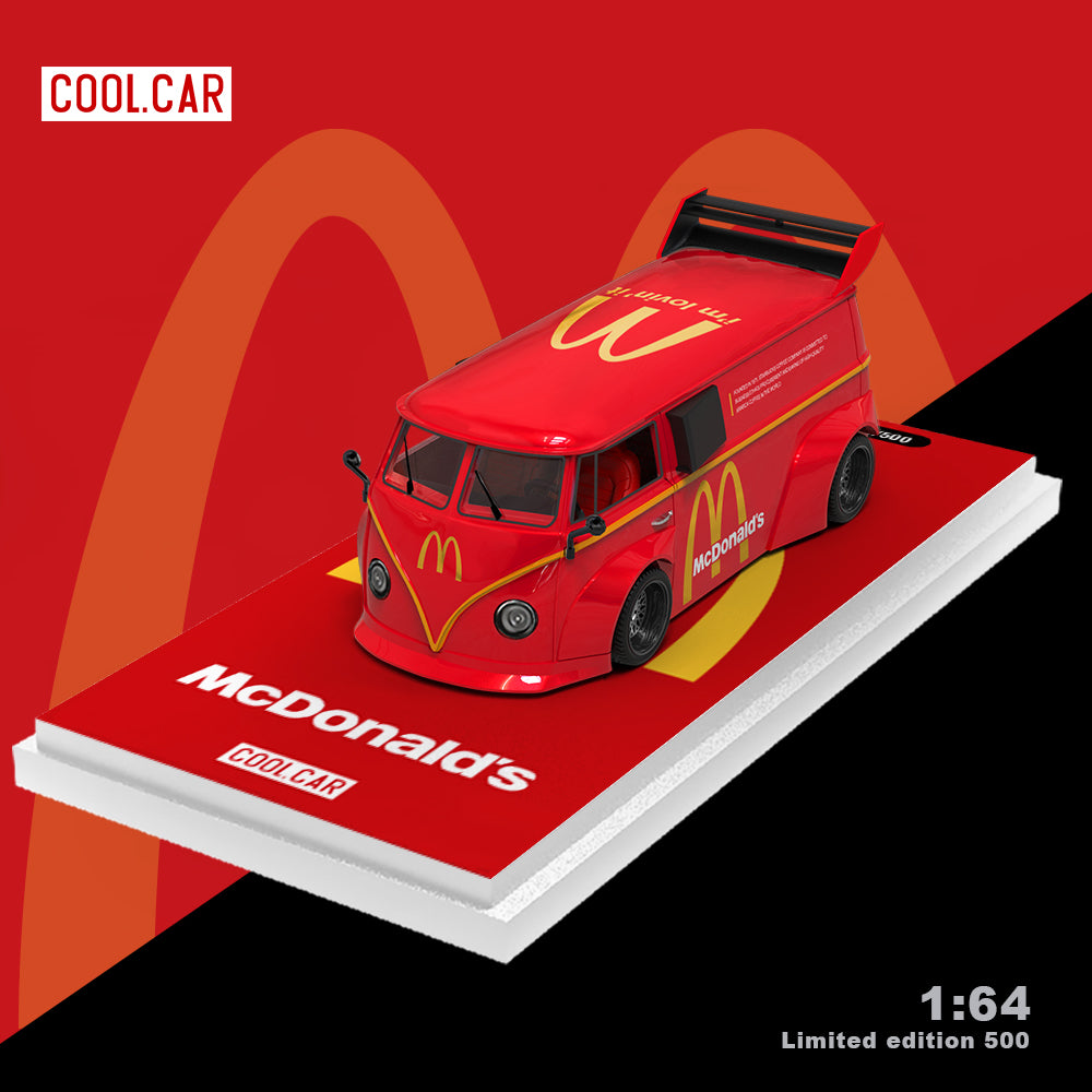 Góc trước xe Volkswagen T1 McDonald's Cool Car