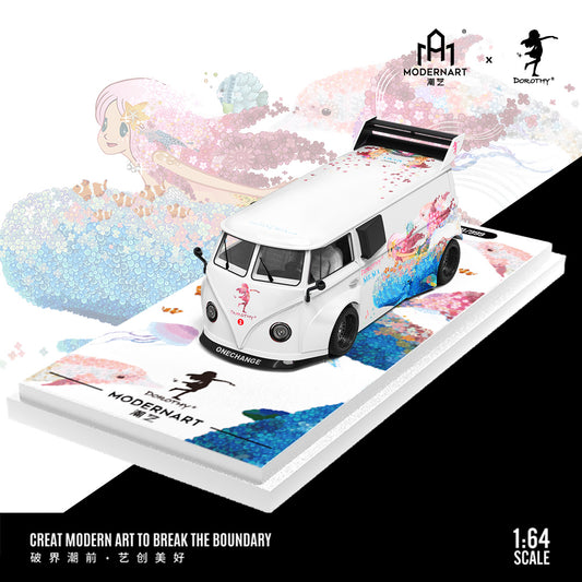 Góc trước xe Volkswagen T1 Minivan Modern Dream