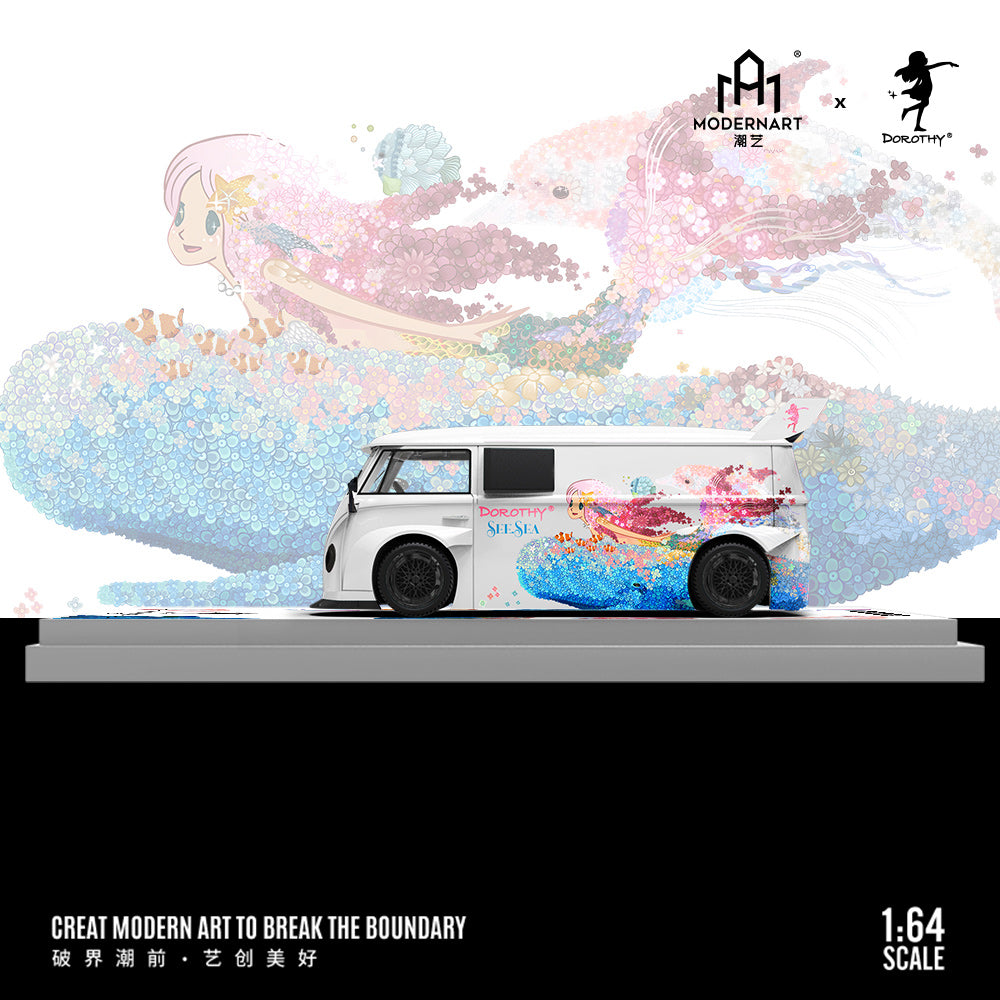 Chi tiết thân xe Volkswagen T1 Modern Dream