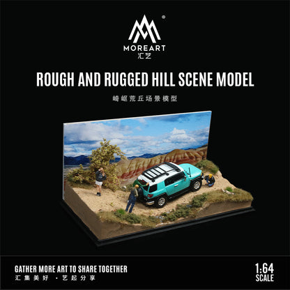 Diorama Rugged Hill MOREART cận cảnh