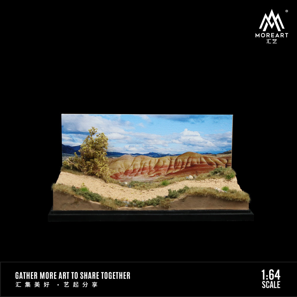 Tổng quan diorama đồi núi MOREART