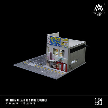 [PRE-ORDER] Mô hình diorama MOREART 1:64 Japanese Commercial Building Scene MO936406
