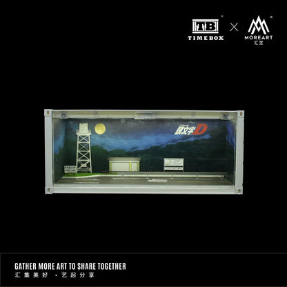 [ĐÃ RA MẮT] Mô hình diorama TIME BOX 1:64 Non-Alloy Initial D Container Scene Edition, Model B, TB400203