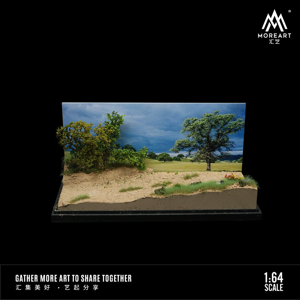 Mô hình tĩnh cảnh quan off-road Grassland Moreart 1:64