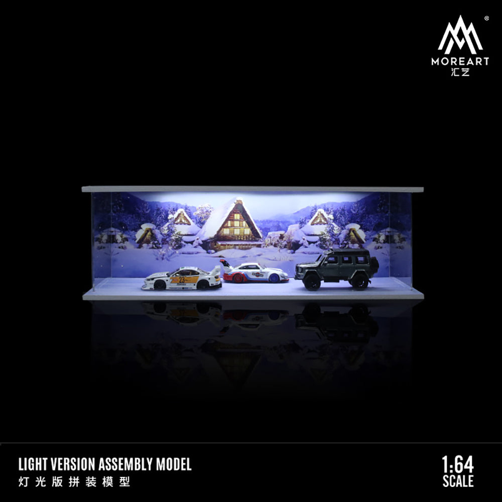 Góc tổng thể diorama Snow Scene MoreArt