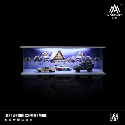 Góc tổng thể diorama Snow Scene MoreArt