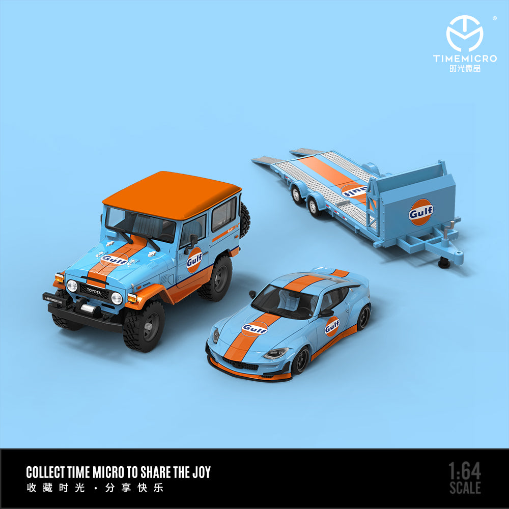 Bộ mô hình xe Gulf Oil tỉ lệ 1:64
