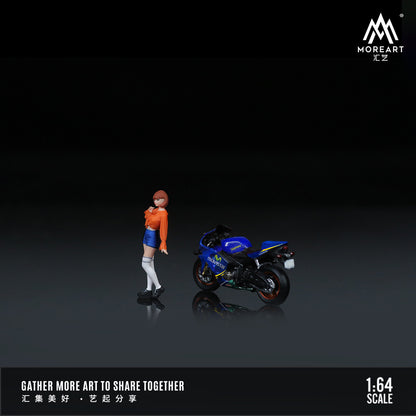 Chi tiết xe Honda CBR600RR Blue Girl MoreArt