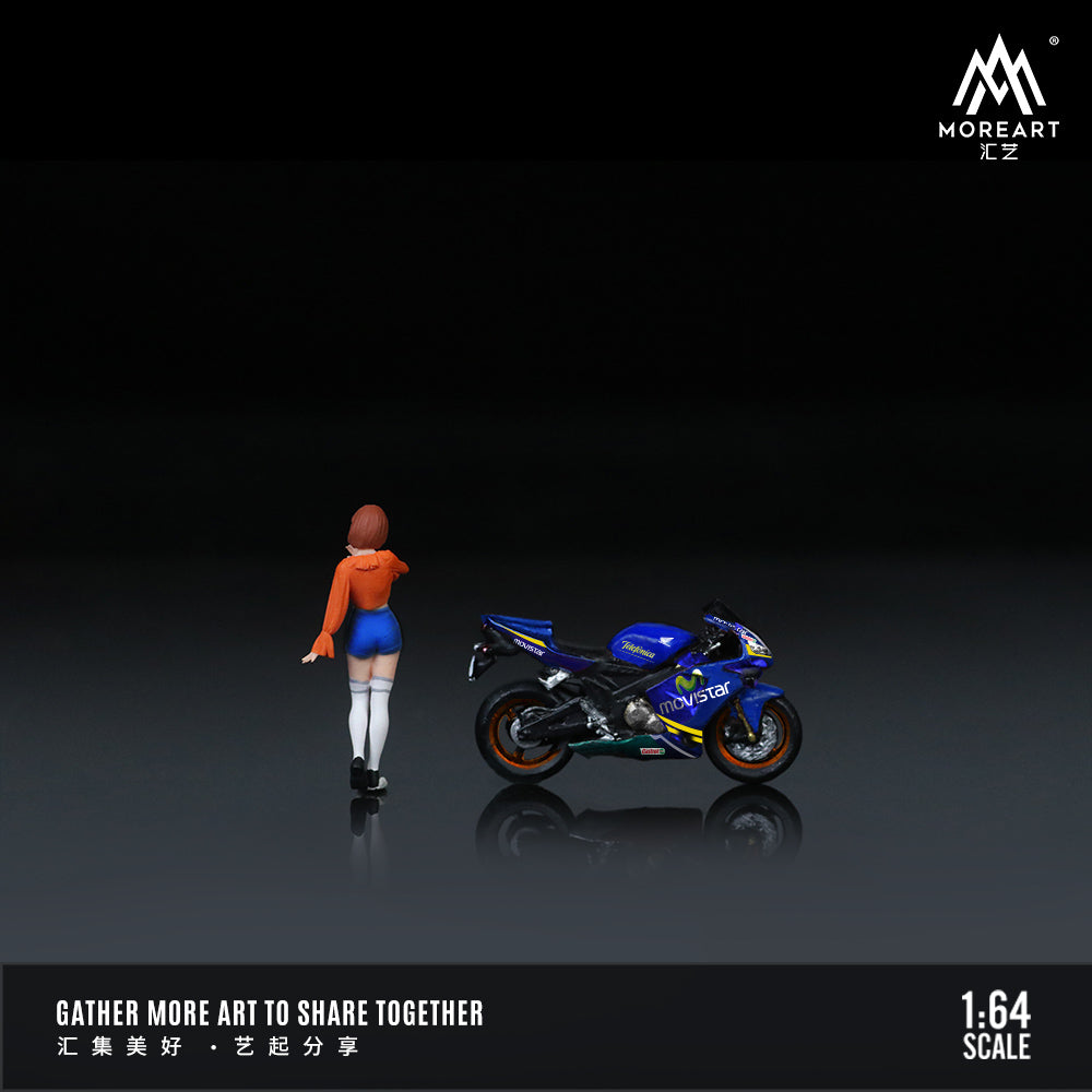Bao bì hộp đựng Honda CBR600RR Blue Girl MoreArt