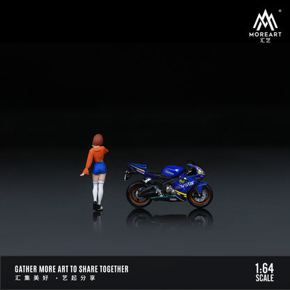 Bao bì hộp đựng Honda CBR600RR Blue Girl MoreArt