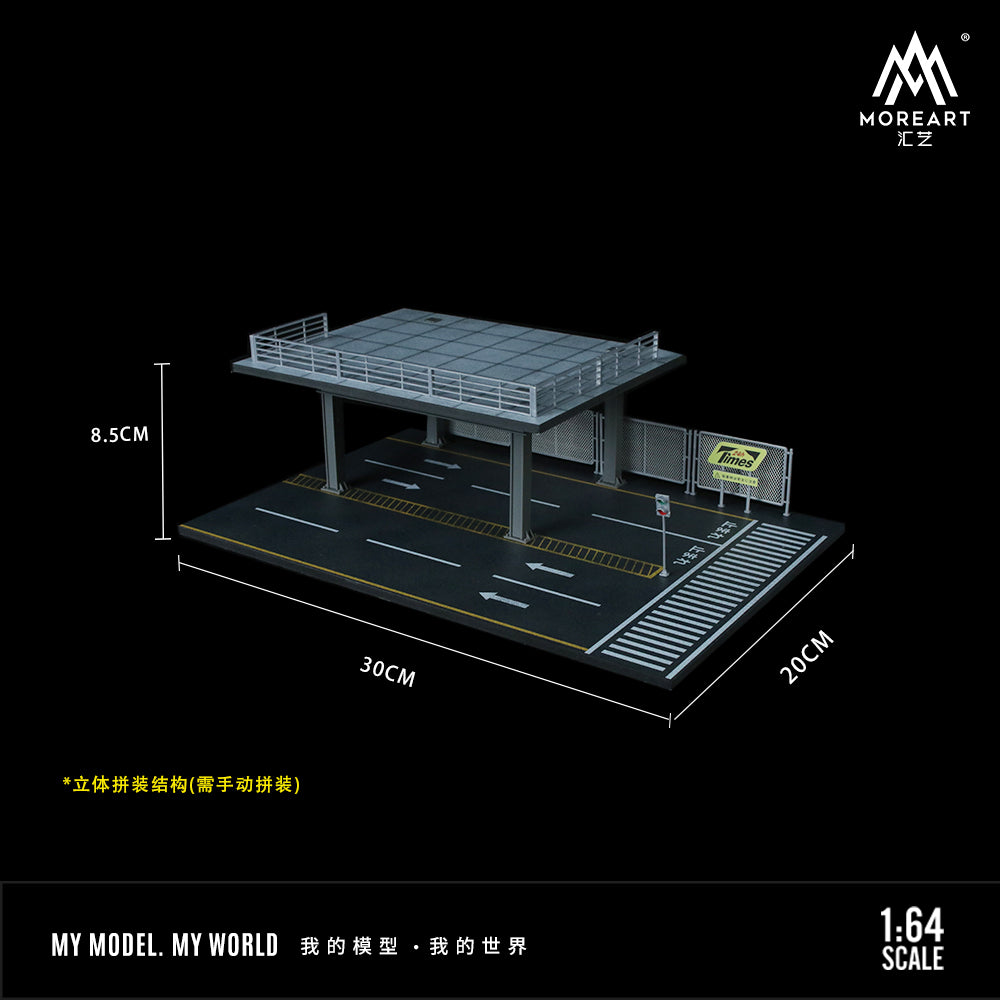 Mô hình diorama Steel Frame cận cảnh