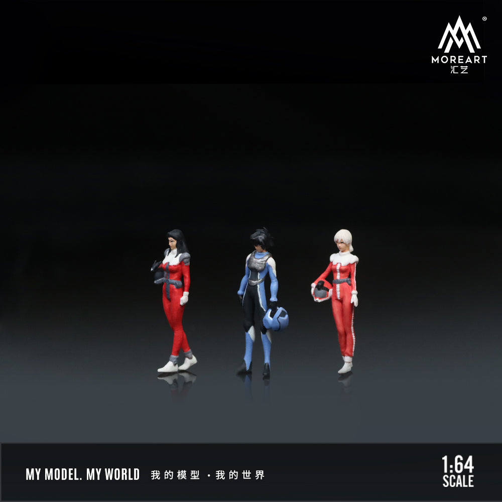 Mô hình diorama Mech Pilot Figure Set toàn cảnh