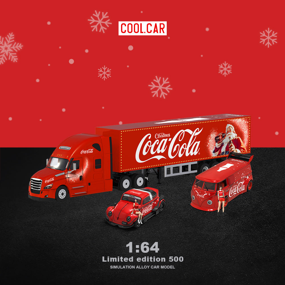 Xe Container Truck Coca-Cola Cool Car góc trước