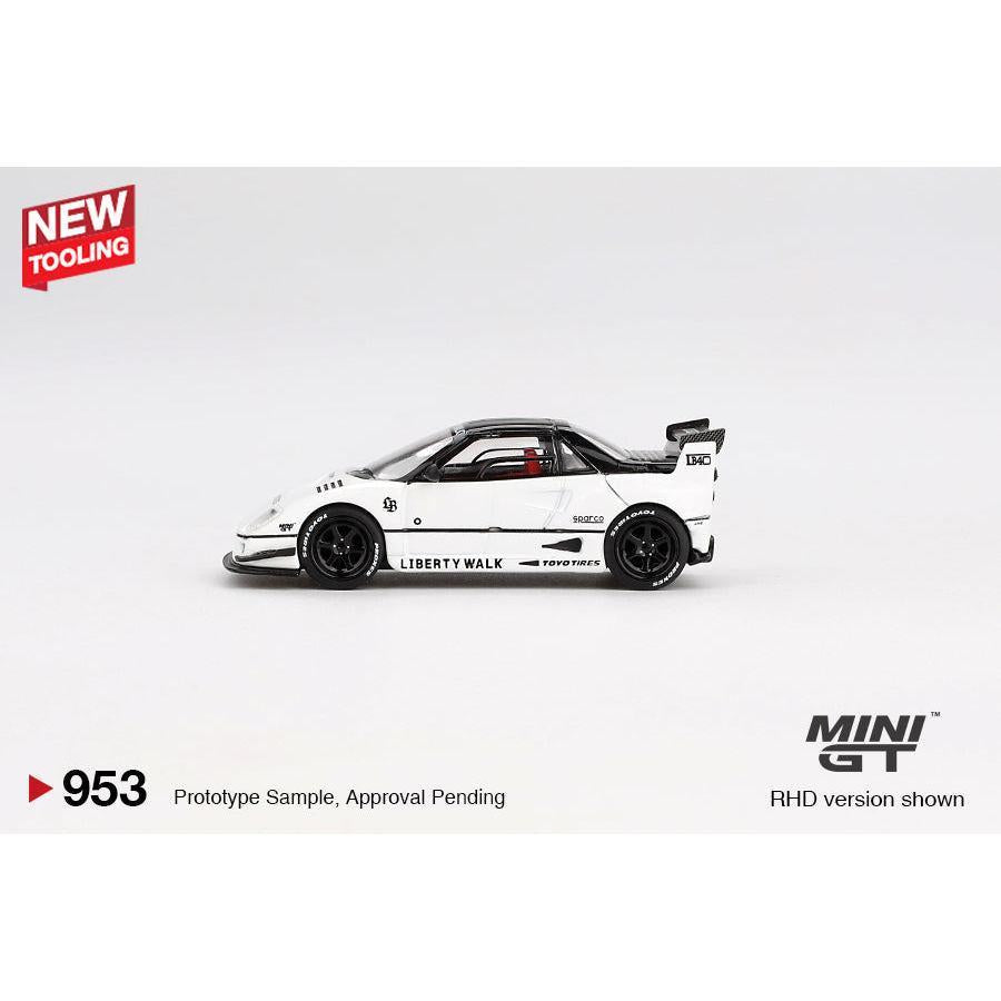 [HÀNG CÓ SẴN] Mocus Mô hình xe Mini GT 1:64 Mazda AZ-1 Liberty Walk LB40 White 2024 Tokyo Auto Salon 953