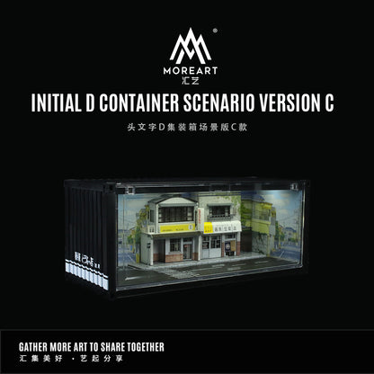 Mô hình diorama Initial D Container Scene Edition container
