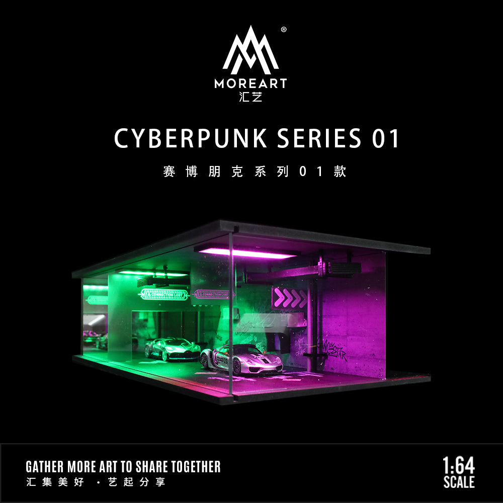 Mô hình Cyberpunk 01 Lighted Model Set 1:64