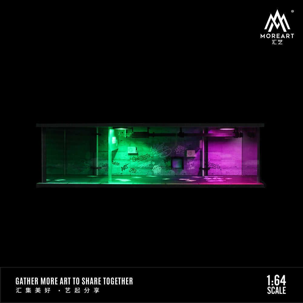 Chi tiết phụ kiện Cyberpunk 01 Lighted Model Set