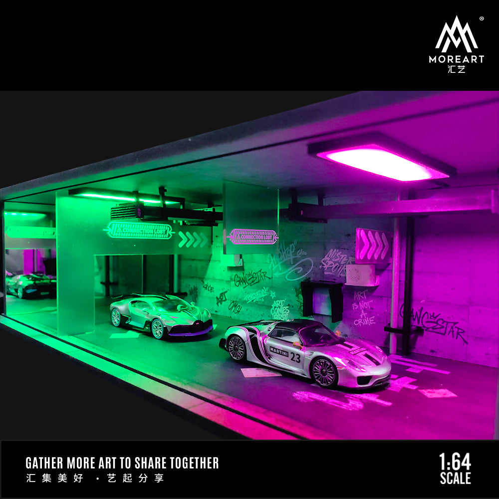 Cyberpunk 01 Lighted Model Set - MOREART