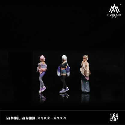 Diorama Sweet and Cool Girl Doll hãng MOREART