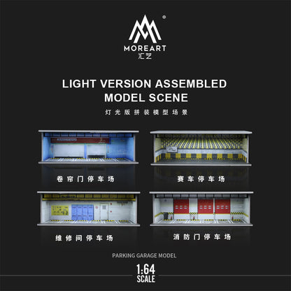 Mô hình garage sửa xe MOREART