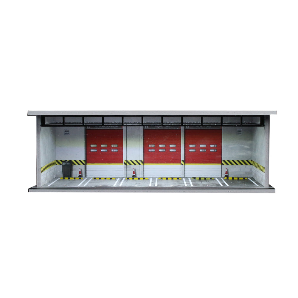 Chi tiết cửa và đèn diorama