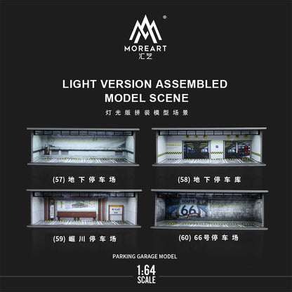 Tổng quan diorama Underground Parking Lot
