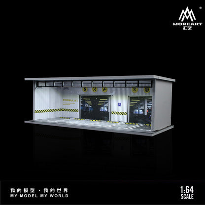 Góc nghiêng diorama Underground Parking Garage
