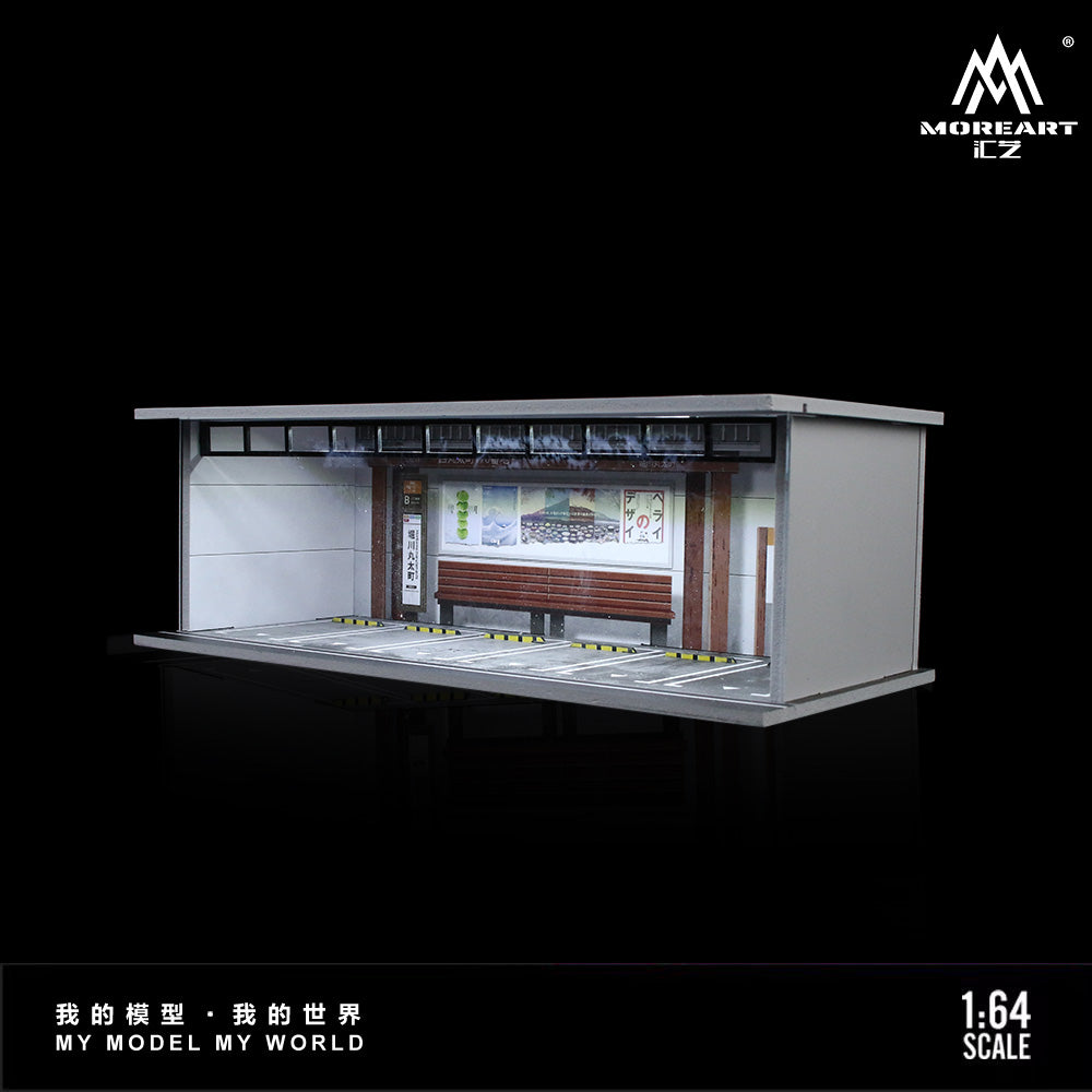 Góc nghiêng diorama Horikawa Parking Lot