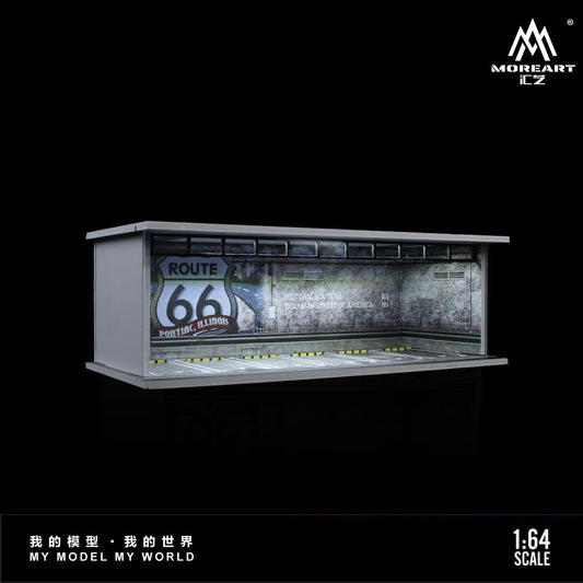 Mặt trước diorama Parking Lot No. 66