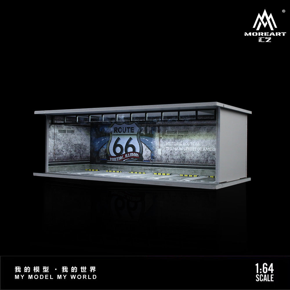 Góc nghiêng diorama Parking Lot No. 66