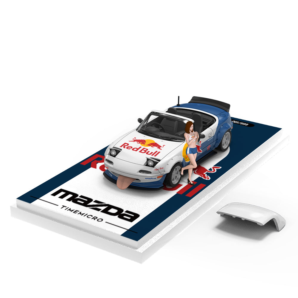 Góc nghiêng xe Mazda MX5 Red Bull