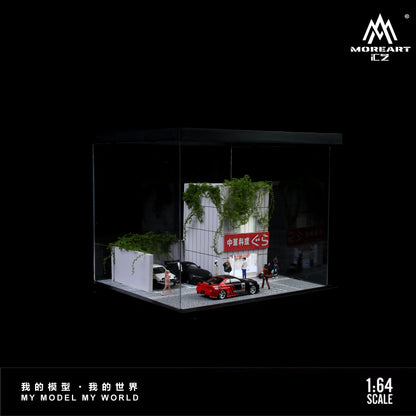 Chi tiết đèn đường diorama Moreart Street Scene