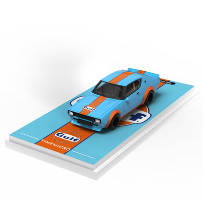 Góc nghiêng xe Nissan KPGC110 Gulf Oil