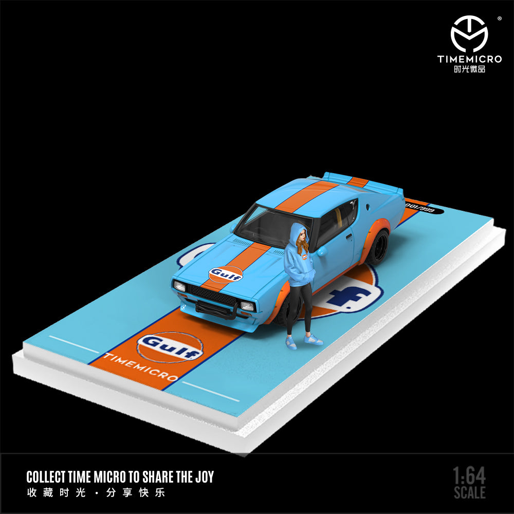 Góc trước xe Nissan KPGC110 Gulf Doll