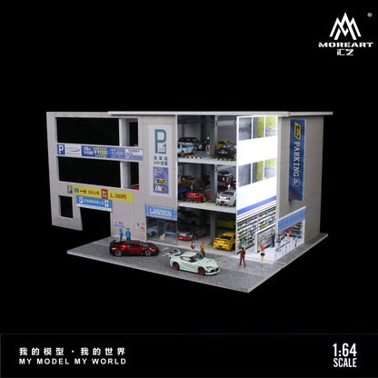 Góc trước diorama Japanese Parking MoreArt