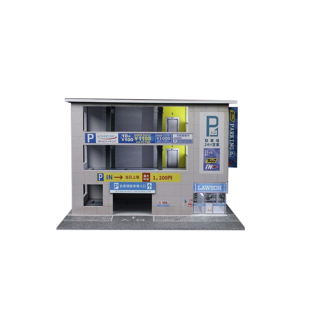 Vỏ hộp diorama Japanese Parking MoreArt