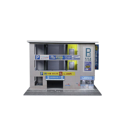 Vỏ hộp diorama Japanese Parking MoreArt