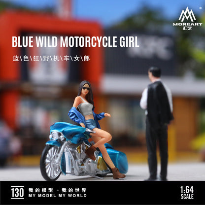 Tổng quan diorama Motorbike Girl MoreArt