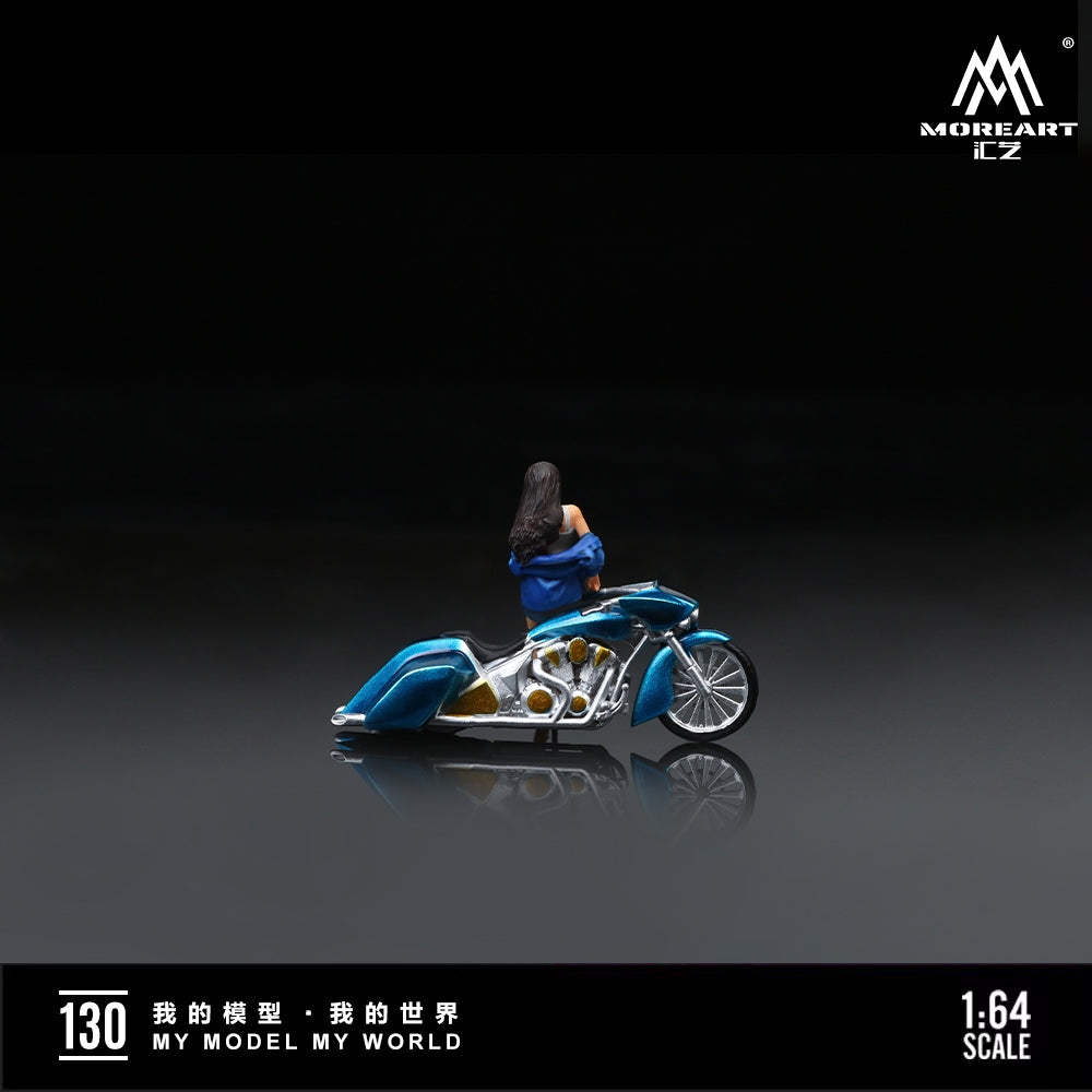 Phụ kiện diorama Motorbike Girl MoreArt