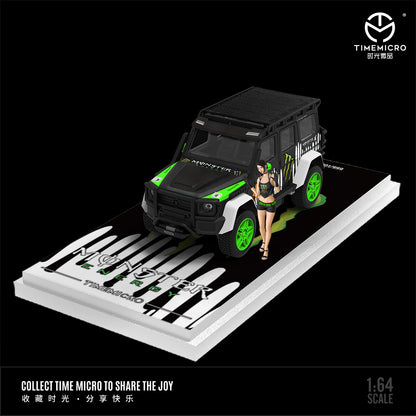 Góc trước xe G550 Monster Cat Time Micro