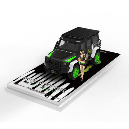 Góc nghiêng xe G550 Monster Cat Time Micro